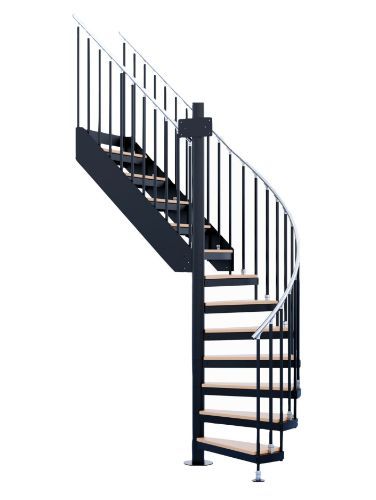 Combo-view-2-1_adobespark-1-e1629731694408 Spiral Staircase Outdoor, Deck Staircase, Steel Stairs Design, Spiral Staircase Kits, Stair Railing Kits, Spiral Stairs Design, Metal Stair Railing, Staircase Outdoor, Spiral Staircases