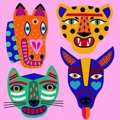 Ilustrasi Dan Poster, Posca Art, Soyut Sanat Tabloları, Central American, Mexican Art, Illustrations And Posters, Carp, Animal Illustration, 그림 그리기