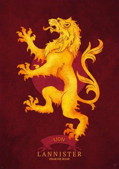 Lannister Sigil, Lannister Lion, Henry Hugglemonster, Game Of Thrones Poster, Fire Fans, Lion Star, Hbo Game Of Thrones, Gra O Tron, Game Of