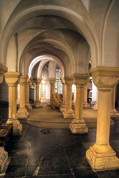 Crypt in Worcester Cathedral English Cathedrals, Arcade Architecture, Beautiful Cathedrals, Worcestershire England, Worcester Cathedral, Chester Cathedral, Romanesque Architecture, English Castles, Church Pictures