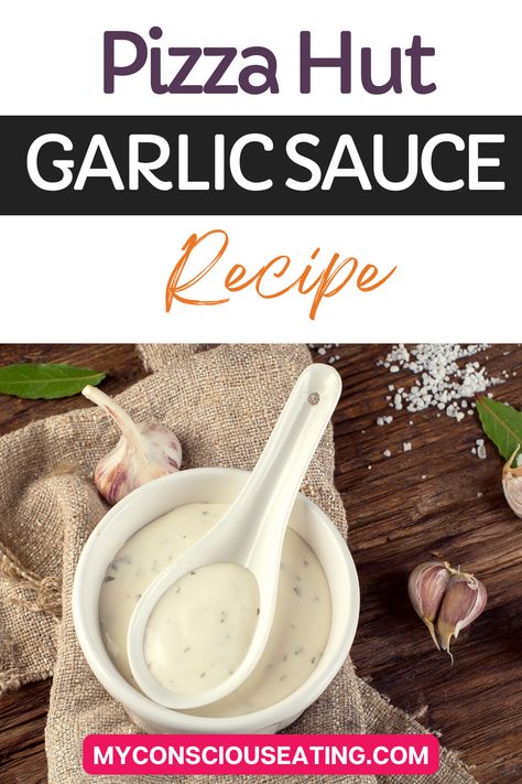 Pizza Hut Garlic Sauce Recipe Pizza Hut Garlic Sauce, Creamy Garlic Sauce For Pizza, Types Of Pizza Sauce, Pizza Hut Butter Garlic Sauce Copycat, Garlic Pizza Dipping Sauce, Garlic Sauce Recipe For Pizza, Pizza Hut White Sauce Recipe, Pizza Hut Garlic Butter Sauce, Garlic Butter Sauce For Pizza