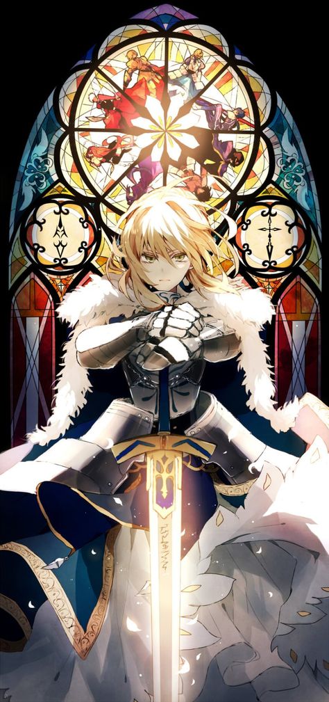 Saber, by Satsuki Miicat Arturia Pendragon, Film Anime, Fate Stay Night Anime, Fate Anime Series, Fate Zero, Poses References, Comics Art, Fantasy Armor, Arte Fantasy