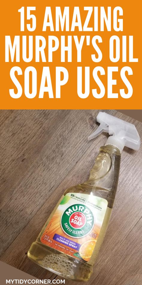 Murphy Oil Soap, Murphys Oil Soaps, Clean Wood, Cleaning Wood Floors, Remove Rust, Wood Cleaner, Homemade Cleaning Solutions, Kitchen Clean, Cleaning Stuff