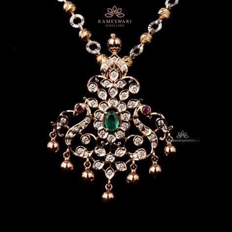 Diamond Jewellery - 18 KT Yellow Gold (9.040 gram) with diamonds (1.25 cts) - DLK18/250 Connect us on WhatsApp to know more:+91 91205 22622 For more updates, follow the page @kameswari_jewellers Kameswari Jewellers, Diamond Pendent, Gents Ring, Gold Pen, Heritage Jewellery, Diamond Pendants, Polki Jewellery, Diamond Jewellery, Pendant Set