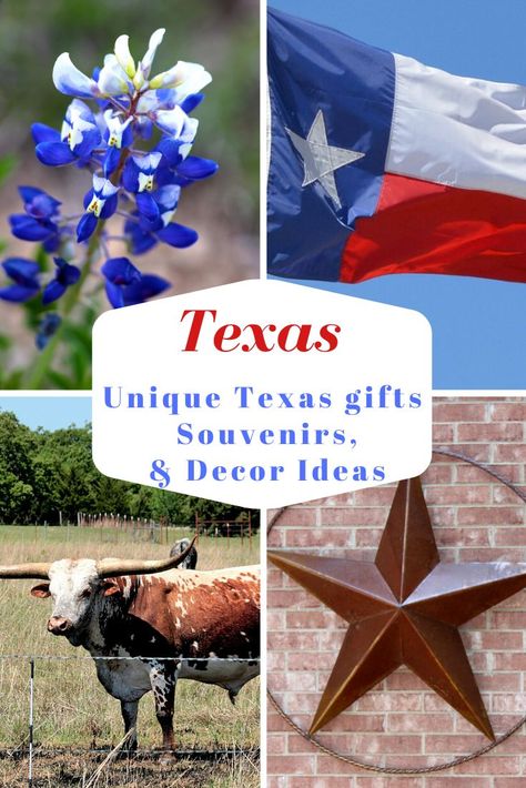 Texas Gifts and Texas decor for that Texan in you or as unique Texas gifts for your friends. Give several of these Texas souvenirs for Texas gift baskets.   #TexasGifts, #UniqueTexasGifts #TexasDecor #TexasGiftBaskets #TexasSouvenirs #MyTurnforUs Texas Gift Basket, Texas Christmas Ornaments, Gifts For Your Friends, Homesick Candles, Texas Christmas, Texas Decor, Texas Forever, Texas Gifts, Texas Star