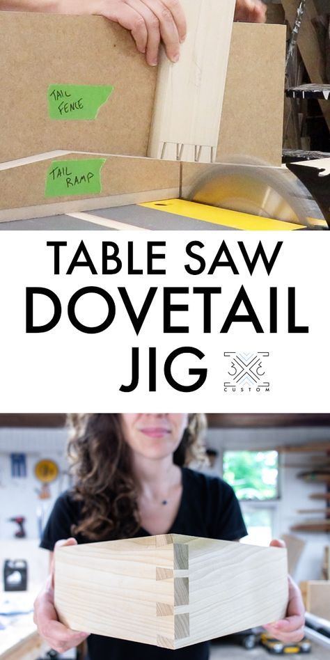 Woodworking Jig Plans, Jigsaw Table, Table Saw Stand, Woodworking Jigsaw, Woodworking Design, Table Saw Jigs, Table Woodworking, Dovetail Furniture, Dovetail Jig