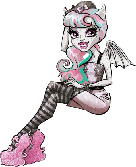 Rochelle Ghoulia Yelps, Rochelle Goyle, Frankie Stein, Monster High, Pink Hair, Hair, Pink