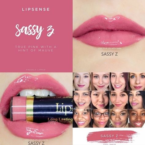 LipSense Sassy Z Lipsense Sassy Z, Lipsense Goddess, Goddess Lipsense, Makeup Goddess, Black Matte Lipstick, Lipsense Pinks, Peony Root, Glossier Gloss, Long Lasting Lip Color