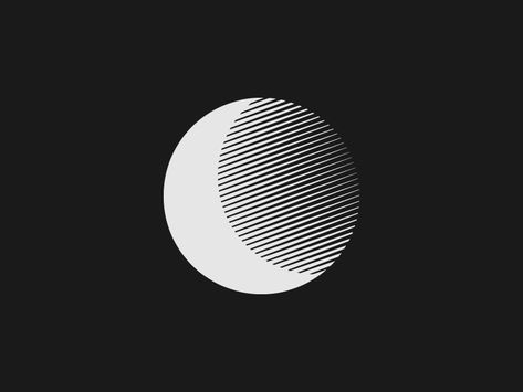 Great work from a designer in the Dribbble community; your best resource to discover and connect with designers worldwide. Luna Logo Design, Moon Logo Ideas, Moon Branding, Moon Minimal, Leslie David, Mirror Logo, Shadow Logo, Property Logo, Moon Space