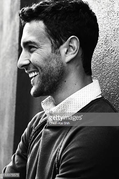 Noah Mills, August Man, October 1, 2012 Glamorous Chic Life, Noah Mills, 2 Broke Girls, Its A Mans World, Great Smiles, White Photo, Perfect Man, Facial Hair, Beautiful Smile