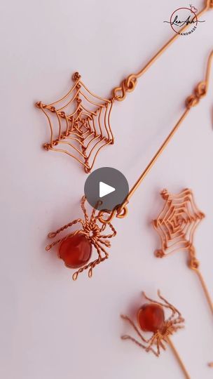 1.4K views · 76 reactions | Spider and spider webs earrings | Making simple jewelry | Spider and spider webs earrings  #handmade #craft #shortsvideo | By Lan Anh Handmade | Facebook Spider Jewelry, Beaded Spiders, Spider Earrings, Earrings Making, Spider Webs, Diy Crafts Jewelry, Halloween Jewelry, Bead Jewelry, Simple Jewelry