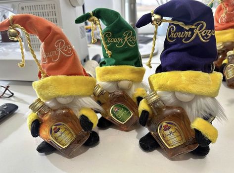 Crown Royal Gnomes, Crown Royal Crafts, Crown Royal Bags, Bear Ideas, Royal Craft, Momma Bear, Crown Royal, The Crown, Repurpose