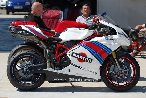 2005 Ducati 999R Coventry Martini Racing Ducati 999r, Martini Porsche, Sling Shots, Ducati 999, Ducati 996, Ducati 749, Bmw 320, Ducati 848, Concept Vehicles