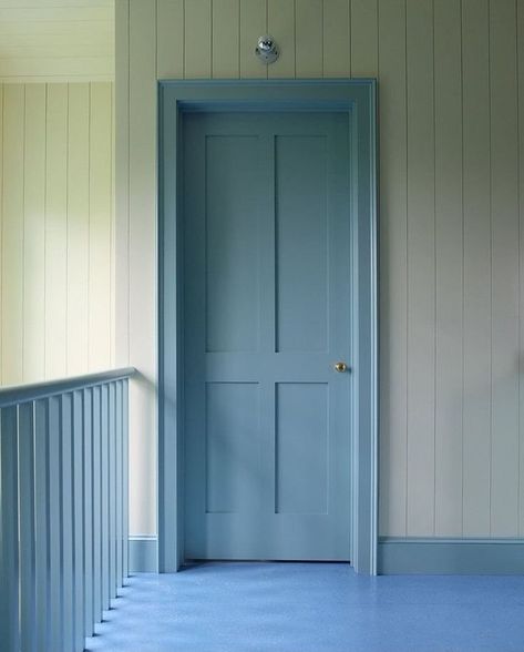 Blue Hallway Ideas And Inspiration Blue Hallway Ideas, Blue Hallway, Banqueting House, Blue Floor, Boutique Interior Design, Kitchen And Bath Design, Guest Cottage, Up House, Boutique Interior