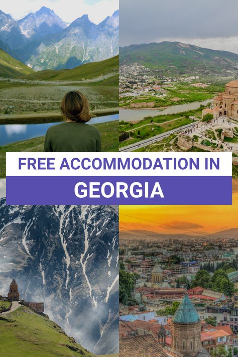 Free Accommodation in Georgia Visit Cyprus, Visit Georgia, Visit Austria, Georgia Travel, Unique Travel, Meeting New Friends, Travel App, Love To Meet, Female Travel