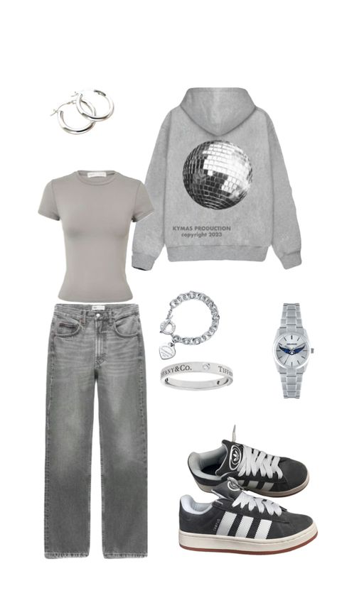 #beauty #outfitinspo #outfit #cute #cutefit #preppy #stockholmstyle #fyp #fypshuffle #fyppppp #tiffanyandco #grey Outfits Stockholm, Outfit Shuffles, Grey Outfits, Outfit School, Grey Outfit, Outfit Cute, Stockholm Fashion, School Clothes, Tiffany And Co