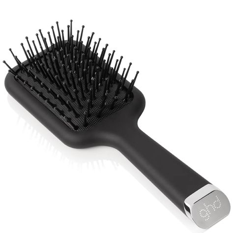 Whether you’re creating a sleek ponytail, an effortless updo or a bouncy blow-dry, ghd’s The Mini All-Rounder Paddle Hair Brush has you covered.The multi-purpose tool styles the hair with ease, helping to visibly smooth the strands and remove tangles for enhanced manageability. Ideal for medium to long hair types, the brush features a soft-touch, non-slip handle for optimal control, while its handbag-friendly size allows you to perfect your styles on the go. Effortless Updo, Bouncy Blow Dry, Medium To Long Hair, Shea Butter Body Shop, Paddle Brush, Scalp Scrub, Toning Shampoo, Makeup Sale, Curl Cream