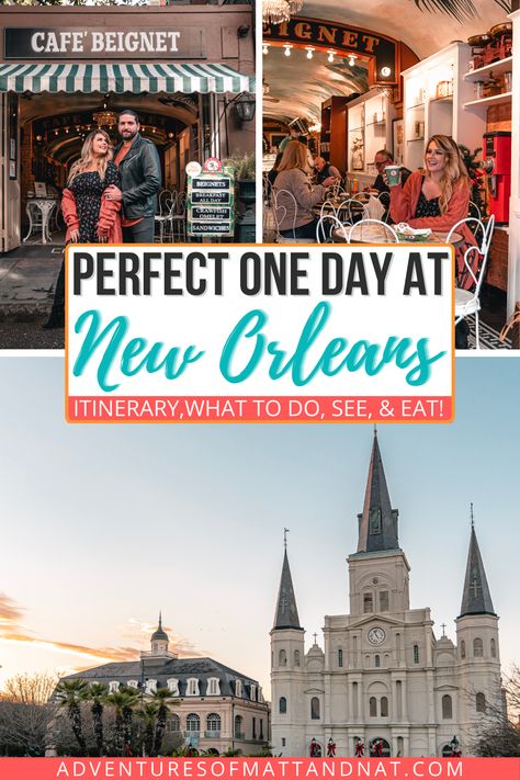 New Orleans is one of those cities that can't really be explained. If you've ever been, you know exactly what I'm talking about! If you've never been, What are you waiting for?! The culture, the food, the history, there's really no place else like it! And in this blog, I will share how to spend a perfect day in New Orleans and cover most of the beautiful places and what to do, see, & eat! New Orleans Itinerary, Usa Culture, For The Culture, The Big Easy, Visit New Orleans, Poland Travel, Travel Bucket List Usa, Vacation Usa, Big Easy