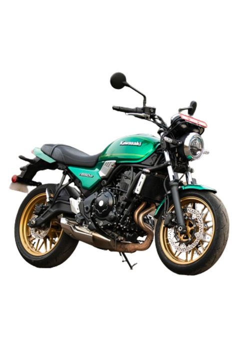 Kawasaki Z650RS | 649CC Z650 Rs, Green Motorcycle, Kawasaki Bikes, Classic Bikes, Modern Classic, Emerald Green, Fuel, Emerald, Bike