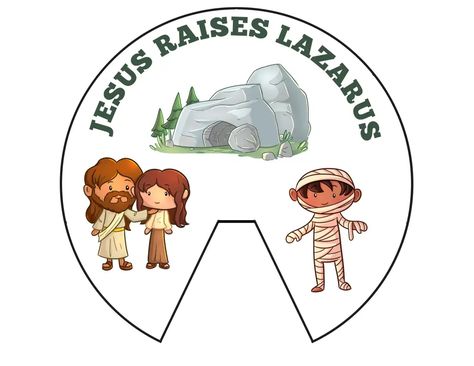 Jesus Raises Lazarus Story Wheel.pdf Lazarus Preschool Lesson, The Rich Man And Lazarus Craft For Kids, Lazarus Craft Sunday School, Parable Of The Rich Man And Lazarus, Jesus Raises Lazarus, Raising Of Lazarus, Childrens Bible, Bible Crafts For Kids, Sunday School Activities