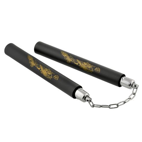 Classical Hot Sales New Martial Arts Training Practice Foam Pad Nunchucks Karate Nunchakus Dragon View Black Durable Nunchucks, Karate Martial Arts, Self Defense Tools, Martial Arts Styles, Special Olympics, Martial Arts Workout, Martial Arts Training, Fitness Tools, Cool Inventions