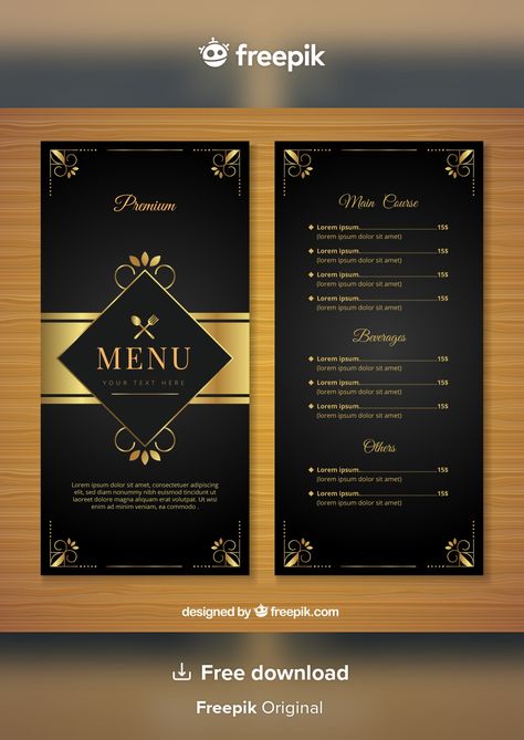 Carte Menu Restaurant Design, Food Menu Design Ideas, Menu Vintage, Colorful Restaurant, Healthy Restaurant Food, Royal Kitchen, Food Vintage, Restaurant Poster, Kitchen Logo