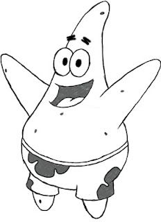 Draw Patrick Star, Patrick Drawing, Eraser Drawing, Costumes For 2 Friends, Disney Character Drawings, Spongebob Drawings, Easy Disney Drawings, Disney Drawings Sketches, Easy Cartoon Drawings