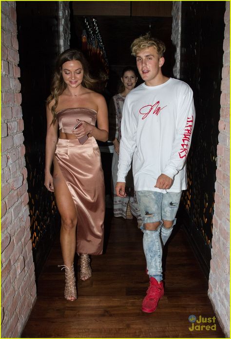 Erika Costell and Jake Paul Jake Paul And Erika Costell, Jake Paul Girlfriend, Erica Costell, Jake And Erika, Maverick Logan Paul, Ericka Costell, Anthony Trujillo, Jimmy Tatro, Jake Paul Team 10