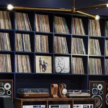 Discogs on Instagram: "✨ Listening room goals ✨  📷: @larphotog" Audiophile Listening Room, Sound Room, Listening Room, Audio Room, Vinyl Record Storage, Vinyl Storage, Record Storage, Room Goals, Dream House Interior