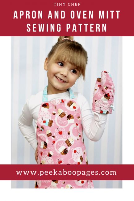 Kids Apron Tutorial and Kids Oven Mitt Tutorial  #KidsApron #KidsApronTutorial #HowtoSewaKidsApron #KidsApronPattern #KidsApronDIY #ToddlerApron Toddler Apron Pattern Free, Toddler Apron Pattern, Kids Apron Diy, Oven Mitt Sewing Pattern, Kids Apron Pattern, Girl Apron Pattern, Kids Apron Pattern Free, Childrens Apron Pattern, Oven Mitt Pattern