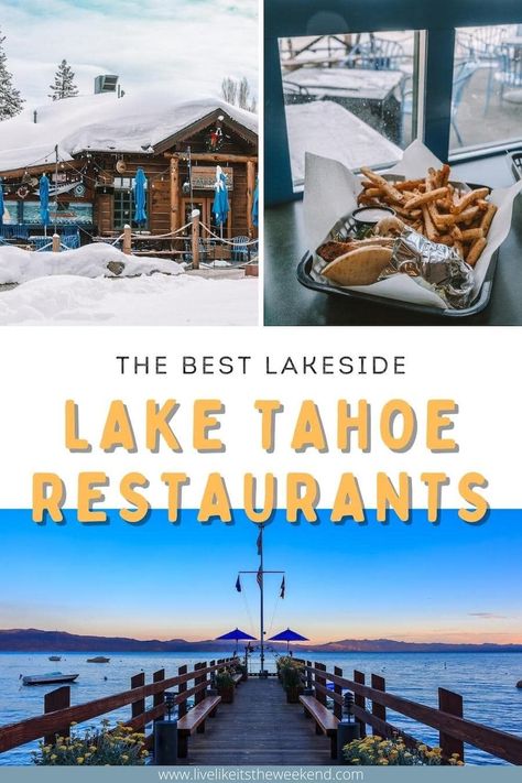 For the ultimate dining experience in Lake Tahoe, don't miss these Lake Tahoe restaurants with a view of the lake! | where to eat in Lake Tahoe | best places to eat in Lake Tahoe | best south lake tahoe restaurants | best north lake tahoe restaurants | best restaurants in south lake tahoe | best restaurants in north lake tahoe | where to eat in south lake tahoe | where to eat lake tahoe | south lake tahoe restaurants with a view Lake Tahoe Family Vacation, Lake Tahoe In May, North Lake Tahoe Winter, South Lake Tahoe Restaurants, Lake Tahoe Restaurants, Fools Paradise, Lake Tahoe Trip, Lake Tahoe Winter, Tahoe Winter