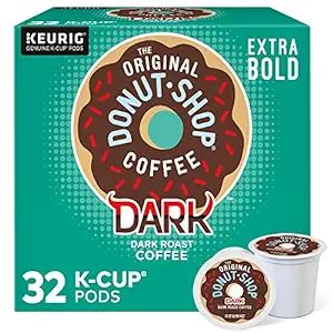 The Original Donut Shop Dark, Keurig Single Serve K-Cup Pods, Dark Roast Coffee Pods, 32 Count K Cup Flavors, Dunkin Donut, William Miller, Pod Coffee Makers, Keurig K Cup, Medium Roast Coffee, Single Serve Coffee Makers, Dark Roast Coffee, Roast Coffee