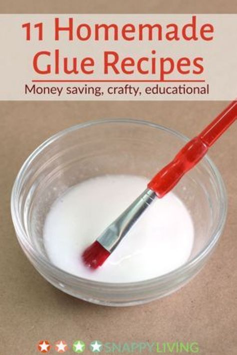 These 11 homemade glue recipes are for all sorts of glue from regular white glue to book binding glue. Some of them are much cheaper to make at home than to buy in the store and they're all crafty fun. #diybook #diy #book #organizer Home Made Glue, Homemade Glue, Book Binding Glue, How To Make Glue, Diy Glue, Diy Dresser Makeover, Homemade Art, Easy Homemade Recipes, Make Your Own Wallpaper