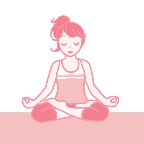 Pink Chill GIF by Chupi - Find & Share on GIPHY Chill Gif, Exercise Images, Gif Cute, 2021 Aesthetic, Yoga With Adriene, 30 Day Yoga, Yoga Breathing, Peace Illustration, Free Calendar