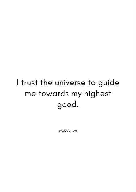 I release my worries and trust that everything is happening for my highest good. Surrender To Universe, Trust The Universe Affirmations, Boat Quotes, Trusting The Universe, Letting Go Of Control, Boating Quotes, Trust The Universe, Vibrate Higher, Experience Quotes