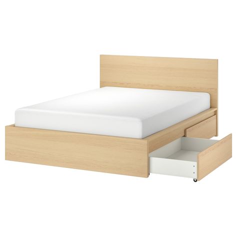 Platform bed with storage