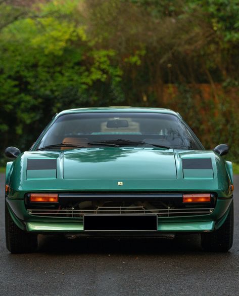 Land Speed Racing Legend Don Vesco's Ferrari 308 GTB Green Vehicles, Green Ferrari, Ferrari 308 Gtb, Classic Ferrari, Ferrari 328, Chevy Bolt, Ferrari 348, Ferrari 308, Bonneville Salt Flats