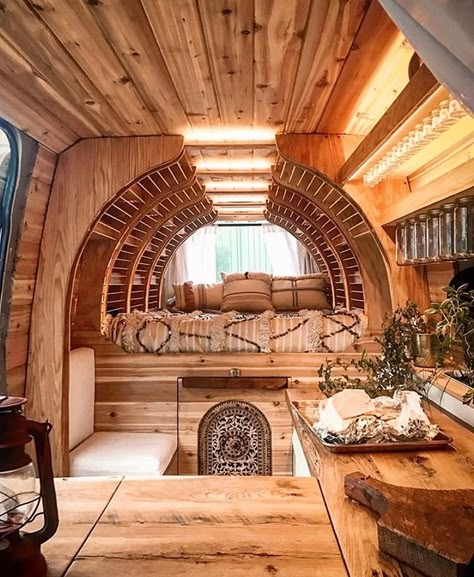 Top 10 Camper Van Interior Inspiration For Your Next Build Van Interiors, Caravan Vintage, Bus Living, Kombi Home, Van Conversion Interior, Campervan Life, Build A Camper, Van Life Diy, Campervan Interior