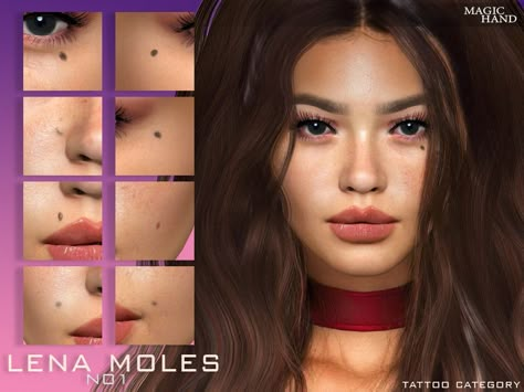 Sims 4 Cc Skin Details, Sims 4 Hair Male, Sims 4 Tattoos, Sims 4 Cc Download, Beauty Marks, The Sims 4 Skin, Makeup Cc, Skin Details, Sims 4 Cc Makeup