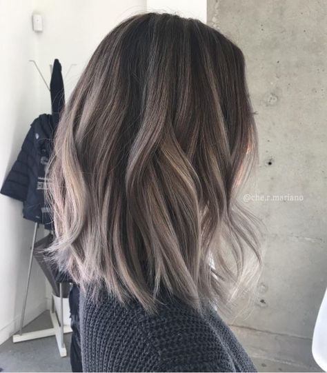 Ash Brown Hair With Highlights, Ash Brown Hair Balayage, Ash Brown Hair Color, Brown Hair Color Ideas, Ash Hair, Ash Brown Hair, Ash Hair Color, Brown Hair Color, Chocolate Brown Hair