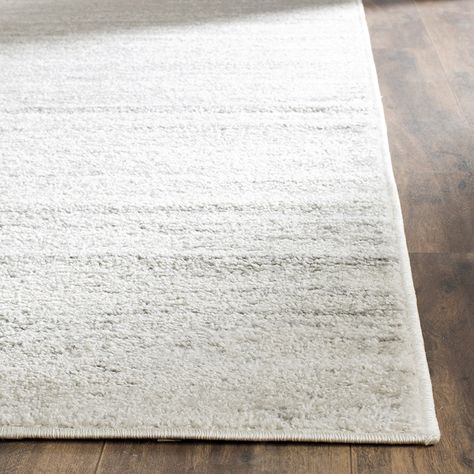 Amazon.com: Safavieh Adirondack Collection ADR113B Ivory and Silver Modern Area Rug (5'1" x 7'6"): Kitchen & Dining Gradient Rug, Abstract Runner Rug, Office Area Rugs, Emerald Bay, Solid Color Rug, Ombre Design, Lodge Style, Silver Rug, Solid Rugs