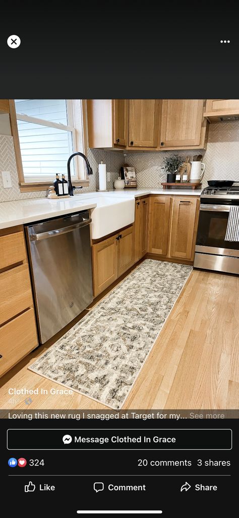 Dark brown cabinets kitchen