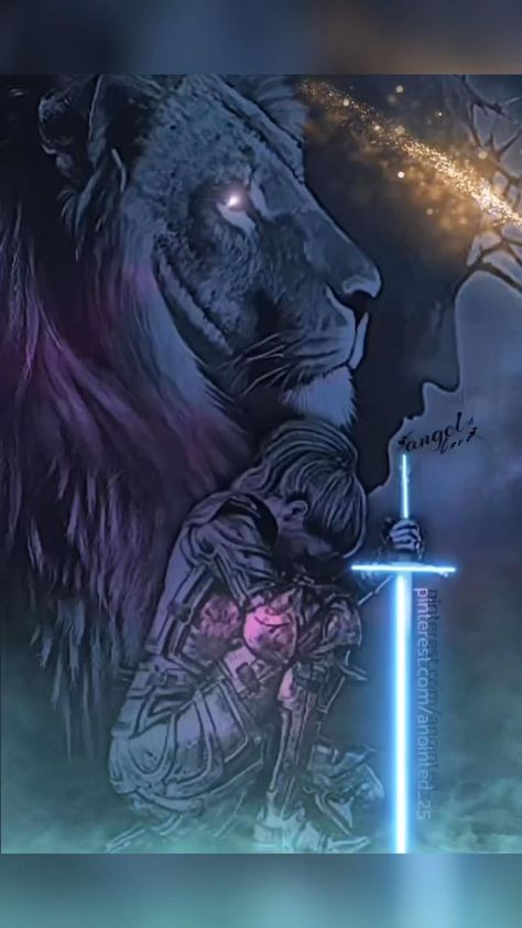 BE STRONG IN THE LORD, PUT ON THE FULL ARMOR OF GOD.🔥🗡🤺🙏🏻✝️🙌 em 2022 | Anjos celestiais, Anjos, Celestial Armor Of God Tattoo, Jesus Cross Wallpaper, Be Strong In The Lord, Strong In The Lord, Jesus Art Drawing, Lion Live Wallpaper, Lion Of Judah Jesus, The Full Armor Of God, Full Armor Of God