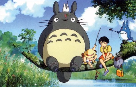 Totoro Art, Studio Ghibli Films, Art Studio Ghibli, Secret World Of Arrietty, Personajes Studio Ghibli, Film Anime, The Secret World, Rurouni Kenshin, Studio Ghibli Movies