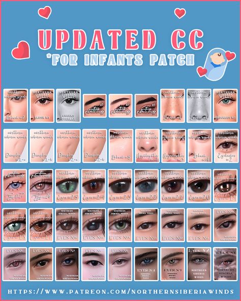 | northernsiberiawinds | ts4cc | female | face detail | genetics | maxis match | alpha | overlay | Sims4 Cc Eyebrows, Sims4 Mods Free Downloads, Northern Siberia Winds, Old Eyes, Cc Makeup, Sims Download, Sims 4 Cc Eyes, Sims 4 Cas Mods, Cc Hair