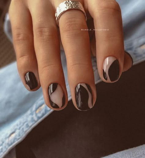 Kutek Disney, Minimal Nails Art, Pumpkin Nails, Subtle Nails, Nagel Tips, Smink Inspiration, Minimal Nails, Casual Nails, Makijaż Smokey Eye