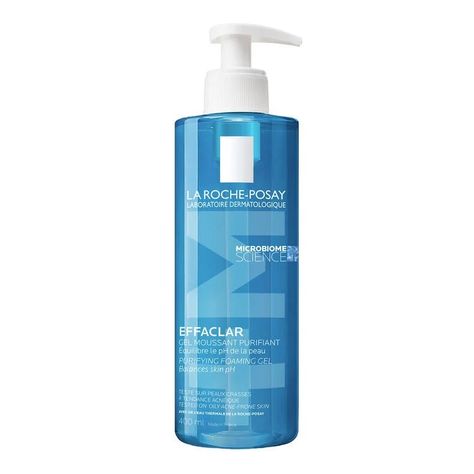 Effaclar Purifying Foaming Gel | 400ml | La Roche-Posay Effaclar Duo, La Roche Posay Effaclar, Biome, Roche Posay, Gel Cleanser, Cleansing Gel, La Roche Posay, Facial Wash, Acne Prone Skin