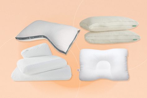 These are the best pillows for people with neck pain, according to sleep and pain experts, including the best picks for stomach, back and side sleepers. Best Pillows For Sleeping, Best Neck Pillow, Best Pillows, Neck Support Pillow, Latex Pillow, Ways To Sleep, Side Sleeper Pillow, Stomach Sleeper, Neck And Back Pain