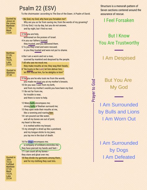 Psalm 22 Psalm Study, Psalms Study, Bible Verse Mapping, Psalm 22, Wisdom Bible, Inductive Bible Study, Bible Psalms, Revelation Bible, Verse Mapping