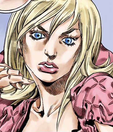 Lucy Steele Jojo, Lucy Steel Icon, Mila Aesthetic, Jjba Panels, Lucy Steel, Adventure Girl, Jojo Parts, Ball Run, Jojo Anime